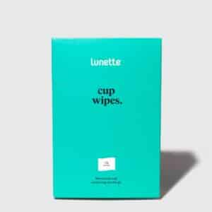 Biodegradable Lunette Cup Wipes