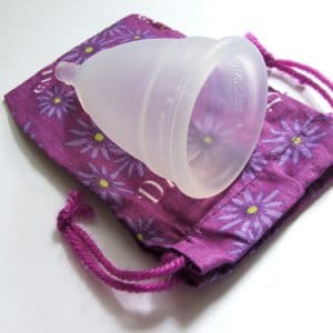 DivaCup with pouch
