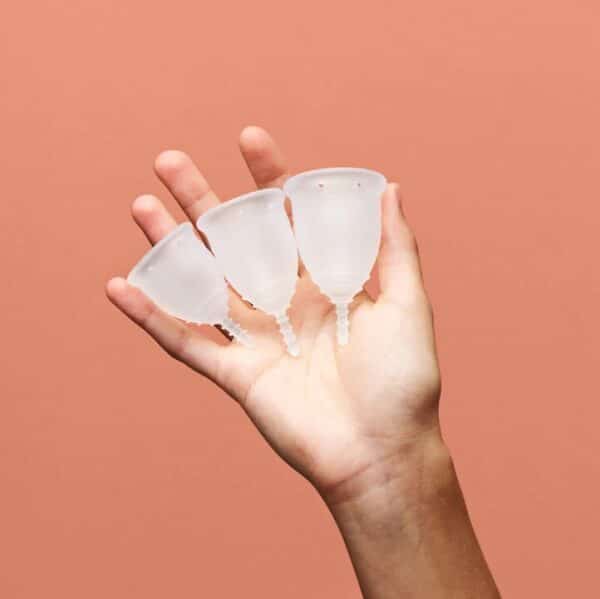 Allmatters menstrual cup three sizes