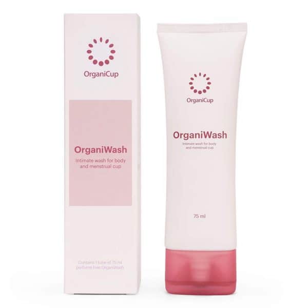 OrganiWash menstrual cup cleanser