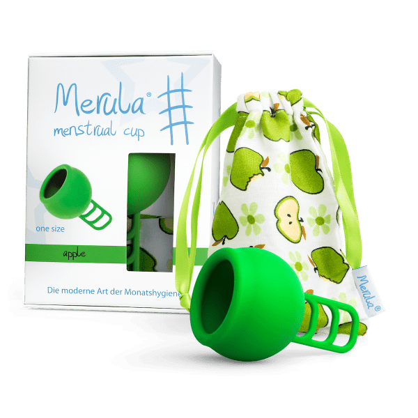 Merula Menstrual Cup Apple Green