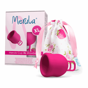 Merula XL Menstrual Cup Strawberry