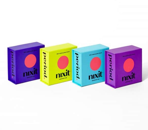 Nixit Menstrual Disc Box Colours