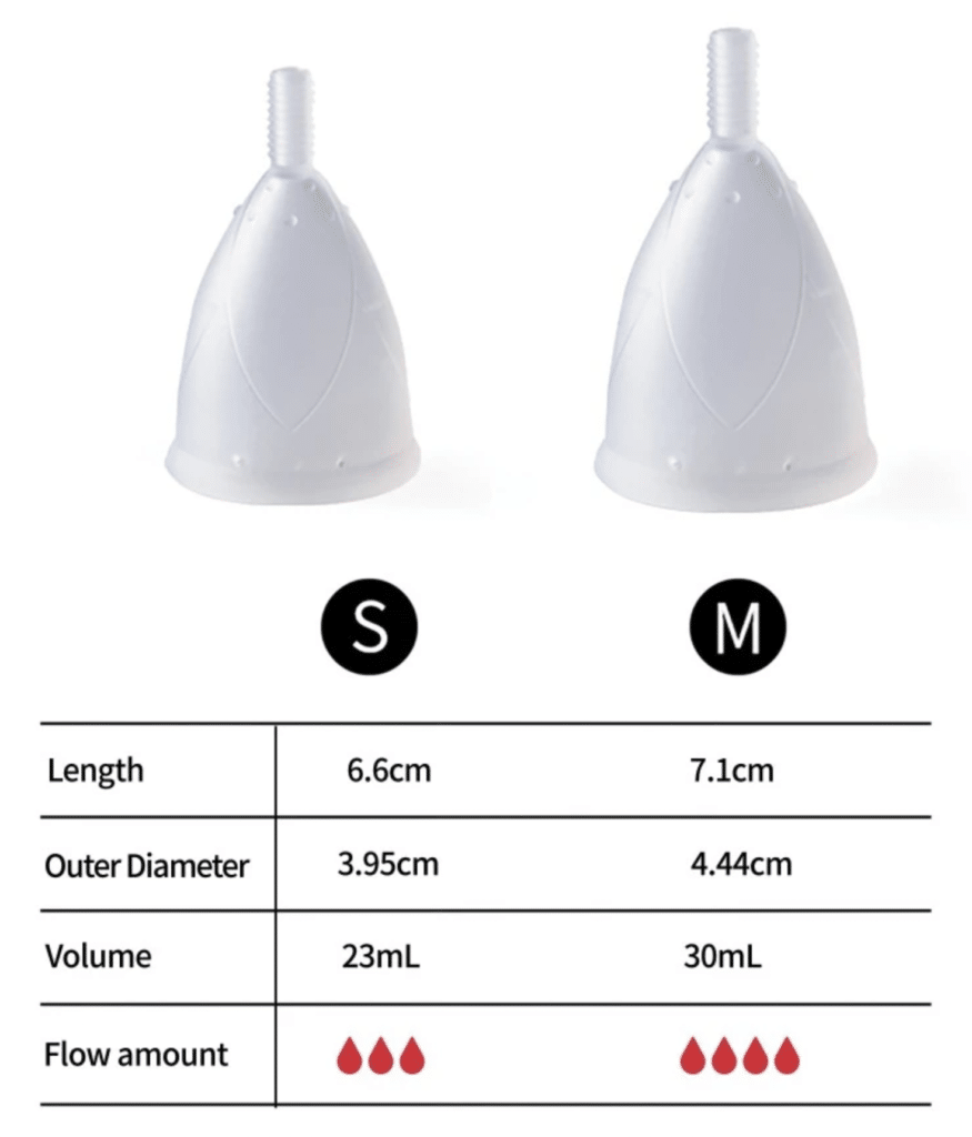 HannahCup Sizes